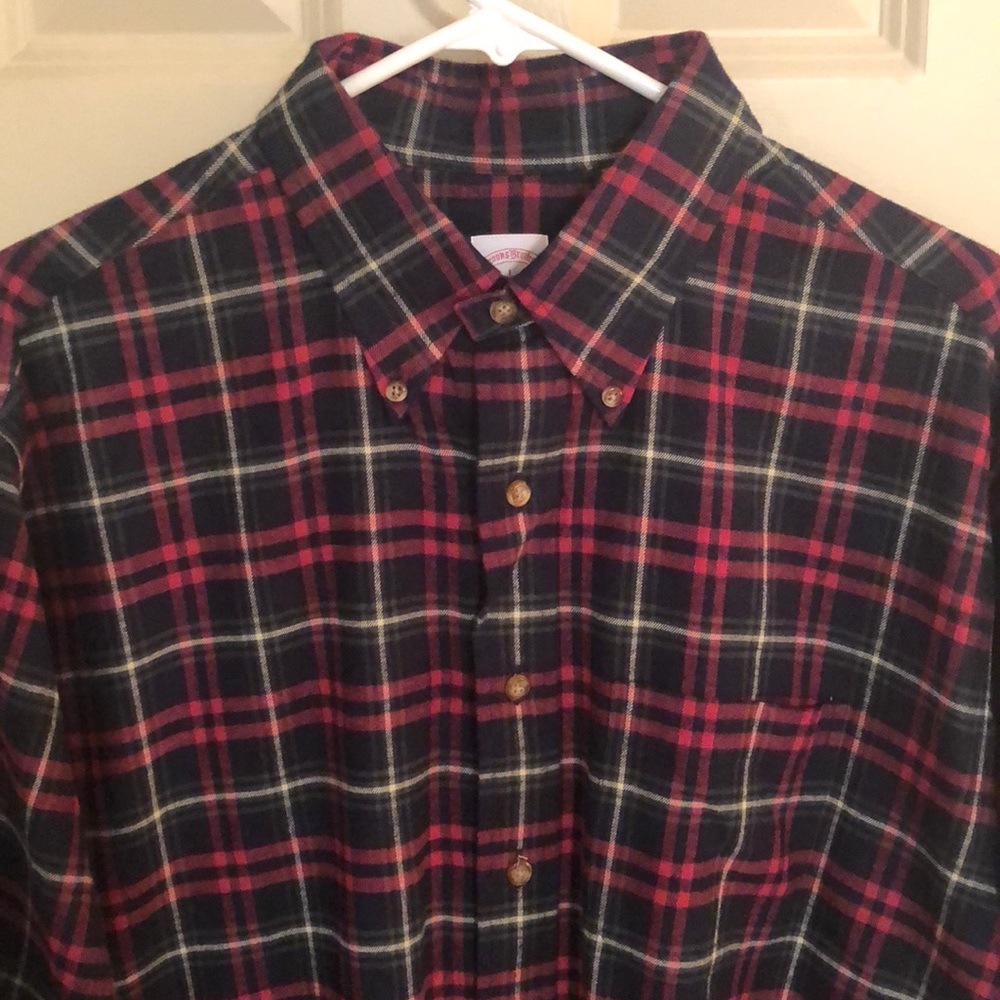 Brooks Brothers Flannel Button Down - Picture 3 of 4